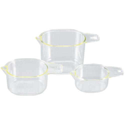 プラスチック計量カップ3pcs50・100・200？ 8220200