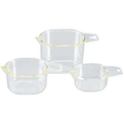 プラスチック計量カップ3pcs50・100・200？ 8220200