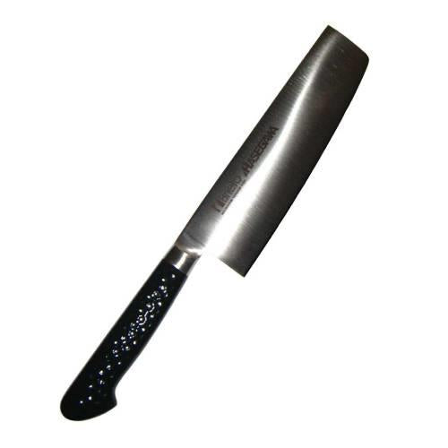 抗菌カラー庖丁菜切MNK-1818cmブラック 8224980