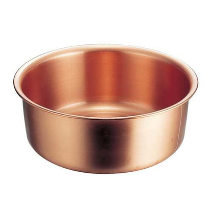銅製洗い桶29cm4.5L 8338400