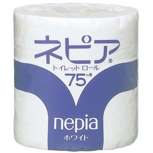 ネピアトイレットペーパー75mシングル80ヶ入 8392600