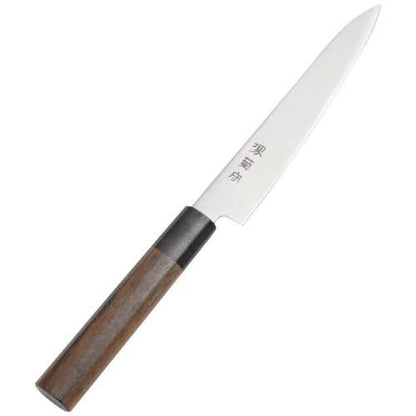 モリブデン鋼和式ウォルナット柄ペティナイフ15cm 8500400