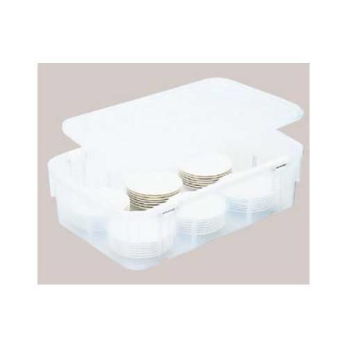 食器ポリテナーSY-28浅型クリアポリプロピレン 8579120