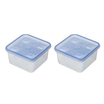ジップロックコンテナー正方形1100ml2個入 8703701