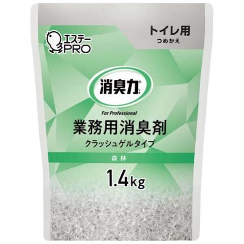 消臭力クラッシュゲルトイレ用詰替1.4kg森林 8787661