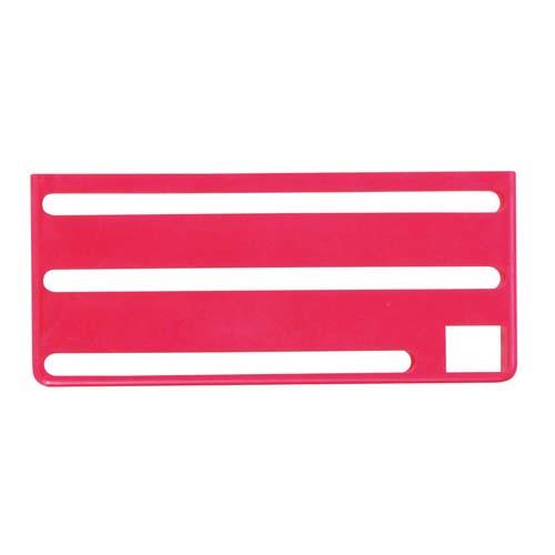 HACCP庖丁差用カラープレートB横タイプレッド 8893900
