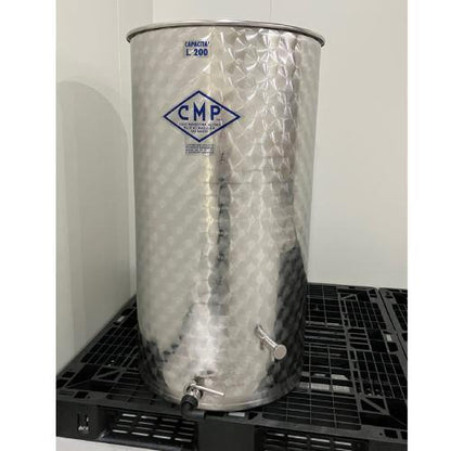 ステンレスタンク200L(試飲コック付) MJI536