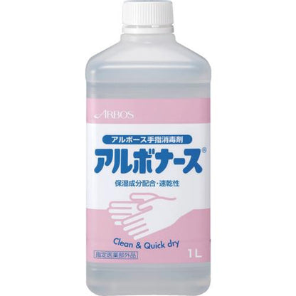 手指消毒液 アルボナース