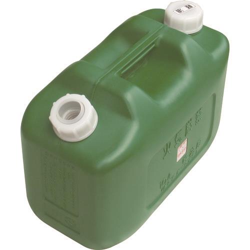 ヒシエス 軽油缶 10L グリーン