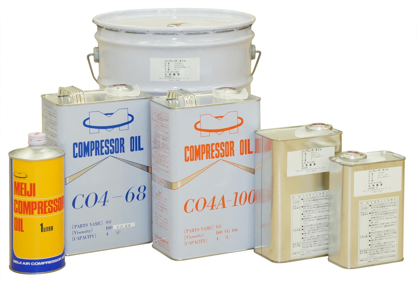汎用コンプレッサオイル 2L