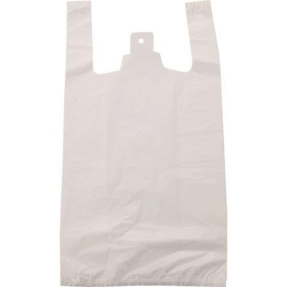 TRUSCO レジ袋 20/35号 430X340(215)mm 乳白 100枚入