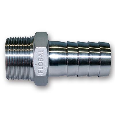 ステンレス製ホースニップル SUS304系(SCS13A) ＜VCH-S13＞