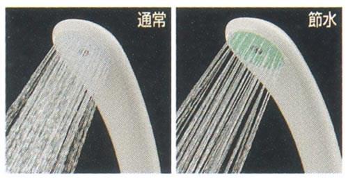 節水シャワーヘッド ＜356-400＞