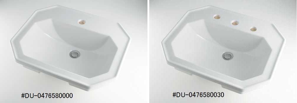 角型洗面器 ＜＃DU＞