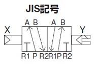 パイロット式5ポートバルブ(シングルソレノイドタイプ)　＜4F＞
