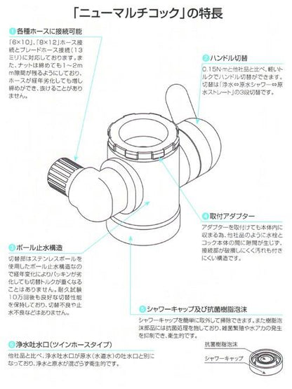 ニューマルチコックダブル ＜HV-203N＞