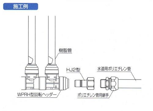 ダブルロックジョイント テーパめねじ 青銅製 ＜HJ2＞