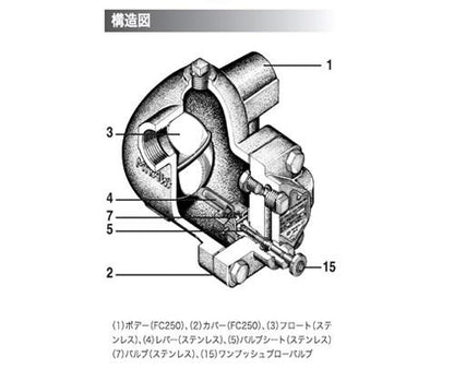 フロート式エアトラップ ＜AG11＞