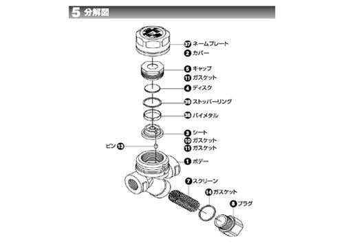 ディスク式スチームトラップ ＜SC31＞