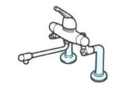 水栓取付脚(高さ130mm・2個入り)　＜TN52LPX13＞