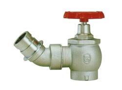 消火栓弁 40×45°差込式回転管継手付 ＜V440＞