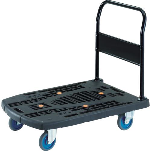 TRUSCO 樹脂台車 カルティオビッグ 固定 900X600 黒 MPK-900-BK