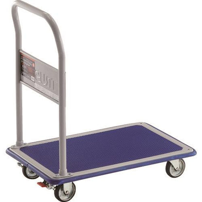 TRUSCO プレス製台車 ドンキーカート 固定式740×480 ストッパー付 108NS