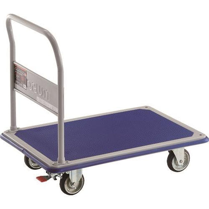 TRUSCO プレス製台車 ドンキーカート 固定式915×615 ストッパー付 302NS