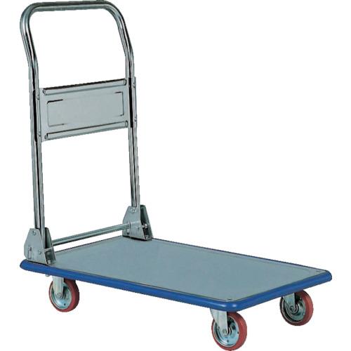 アイケー ステンレス製運搬車 折り畳みハンドルタイプ 均等荷重150kg SUS101
