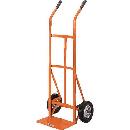 TRUSCO スチールパイプ製二輪運搬車 H1185 すくい板190X340 HT-42N