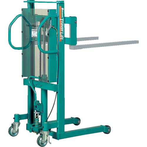ビシャモン フォーク式リフター トラバーリフト(手動油圧式) 均等荷重250kg フォーク寸法550×60mm ストローク1200mm STL25