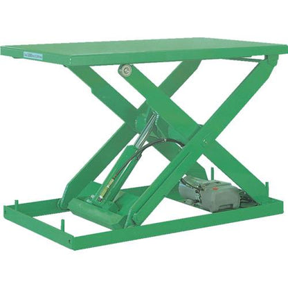 ビシャモン テーブルリフト NXシリーズ 均等荷重1000kg ストローク1305mm テーブル寸法2000×1000mm NX100WEY-B