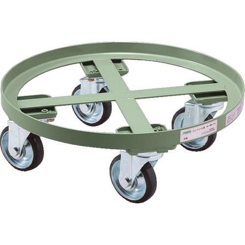 TRUSCO 円形台車 全周ガイド型 荷重500kg 台寸Φ610 RC-500