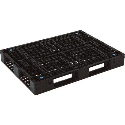 サンコー リサイクルプラスチックパレット 805687 D4-1013 ブラック SK-D4-1013-BK