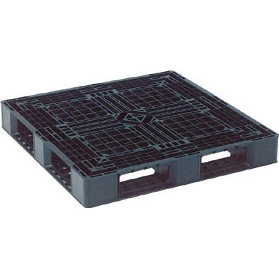 リス パレットJL-D4・1111L 片面四方差し 黒 JL-D4.1111L BK