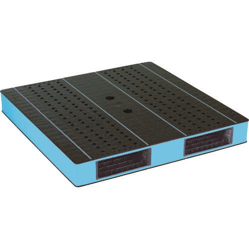 リス リサイクルパレット 563404 HB-R2・1111SC両面二方差しブラック/ブルー自動倉庫対応 黒 HB-R2-1111SC BK/B BK