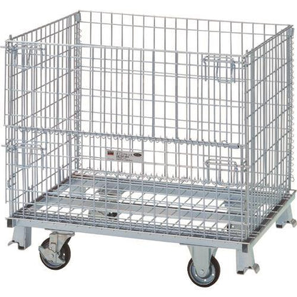 TRUSCO ネットパレット車輪付 1000X800X935 500kg TNP-3NS