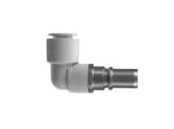 ワンタッチ管継手付エルボタイプ(5個入) ＜KK-P-L＞