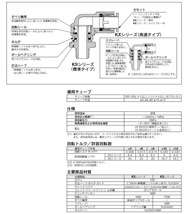 エルボユニオン(標準タイプ) ＜KSL＞