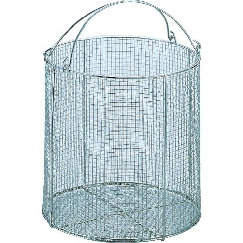 サンワ ステンレス丸型洗浄カゴ 特中 SM-25