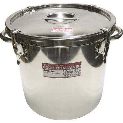 スギコ モリブデンステンレスタンク 蓋付 330×330 26L 手付 MST-33