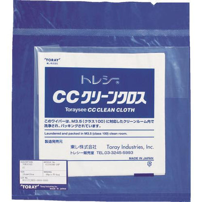 トレシー CCクリーンクロス 19.0×19.0cm (10枚/袋) CC1919H-10P