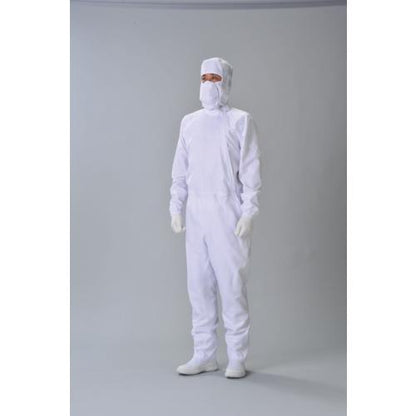 ADCLEAN クリーンルーム用ウェア ADCLEAN クリーンスーツ 白 LL 着丈172～179cm CH11031LL