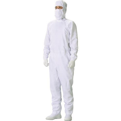 ADCLEAN クリーンルーム用ウェア ADCLEAN クリーンスーツ 白 S 着丈157～164cm CH11031S