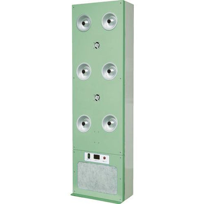 コトヒラ ポータブルエアシャワー2列タイプ イオナイザ―付 KAS-IP08