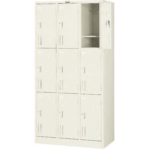 TRUSCO 多人数用ロッカー9人用 900X515XH1790 シリンダ錠式 SVG9A