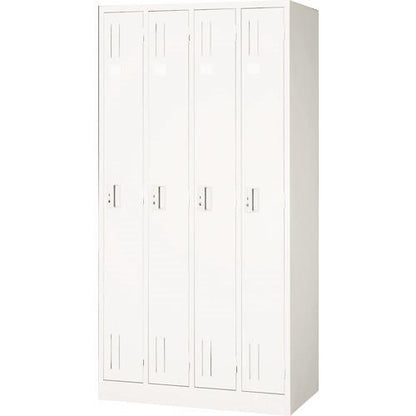 TRUSCO スタンダードロッカー 4人用 900X515XH1790 W色 WL47
