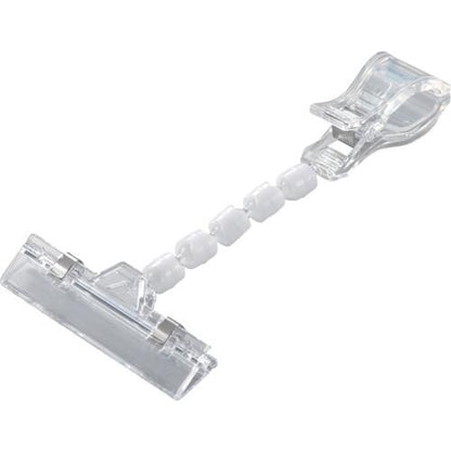 TRUSCO ホルダー式クリップ ワイドクリップ＋ジョイント5連＋中型クリップ TC-C6C5-5