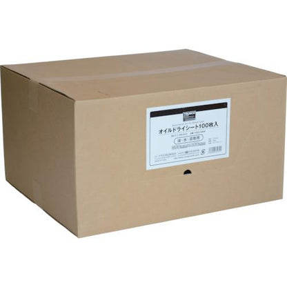 TRUSCO オイルドライシート 380×480 (100枚入) TODS-3848