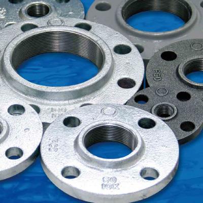 黒ねじ込みフランジ JIS10K (鋳鉄ねじ込フランジ)